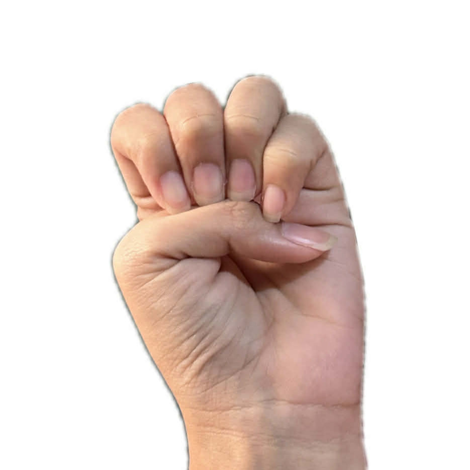 ASL Letter E