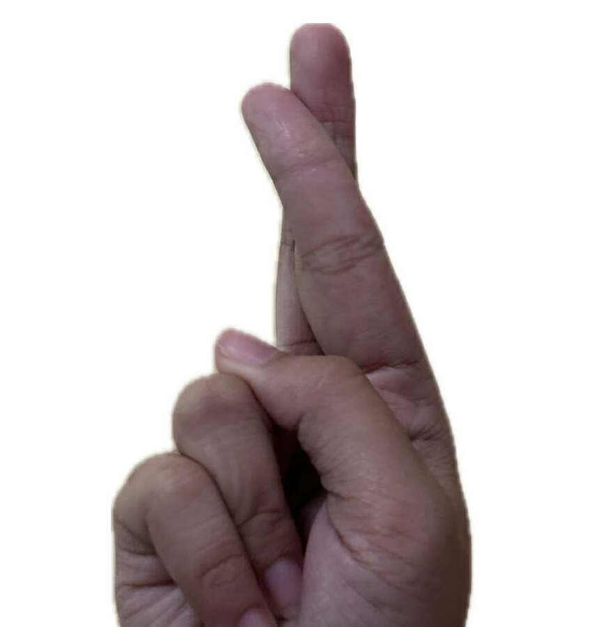ASL Letter R